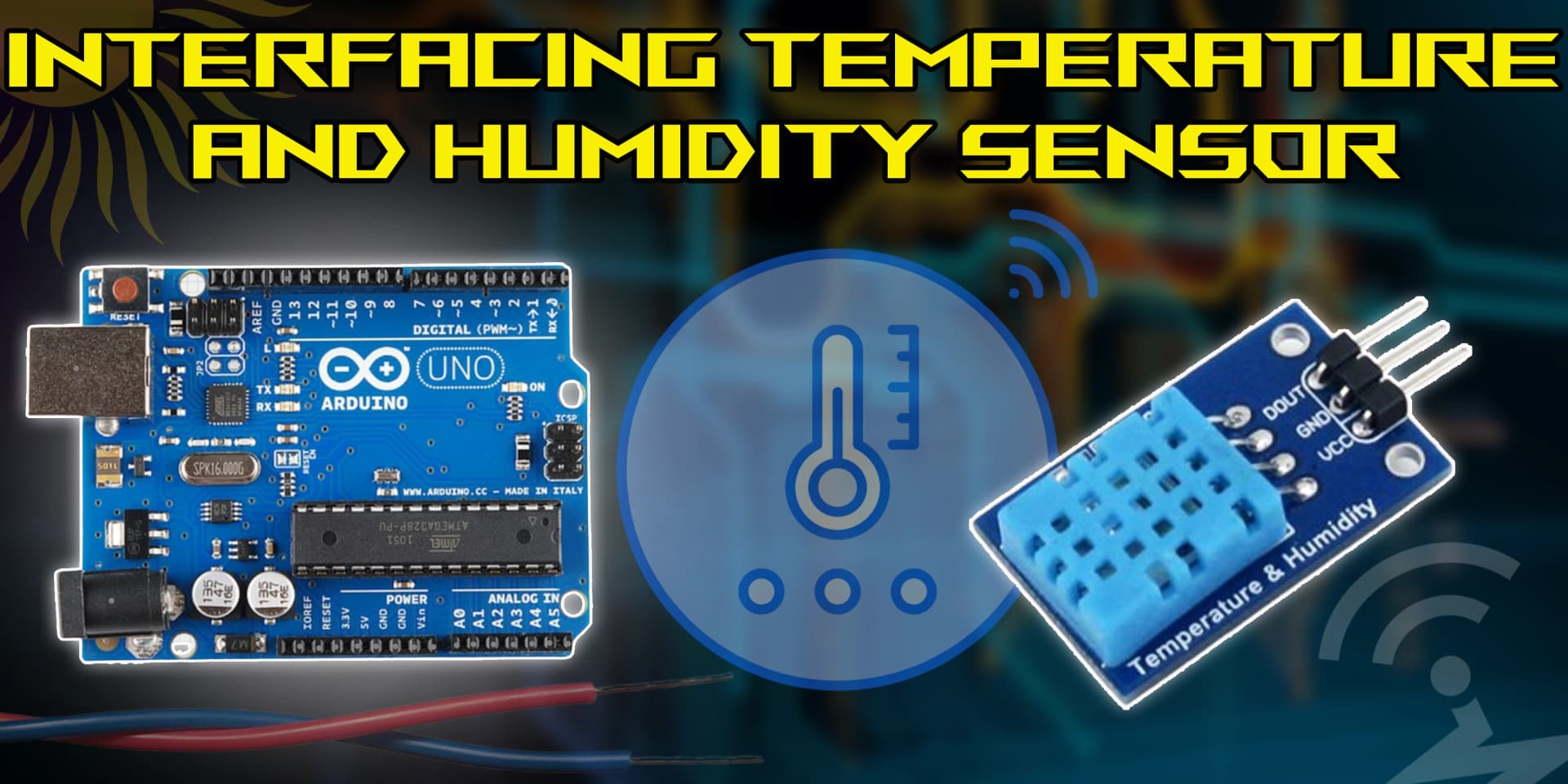 Interfacing Humidity Controller Module with Arduino