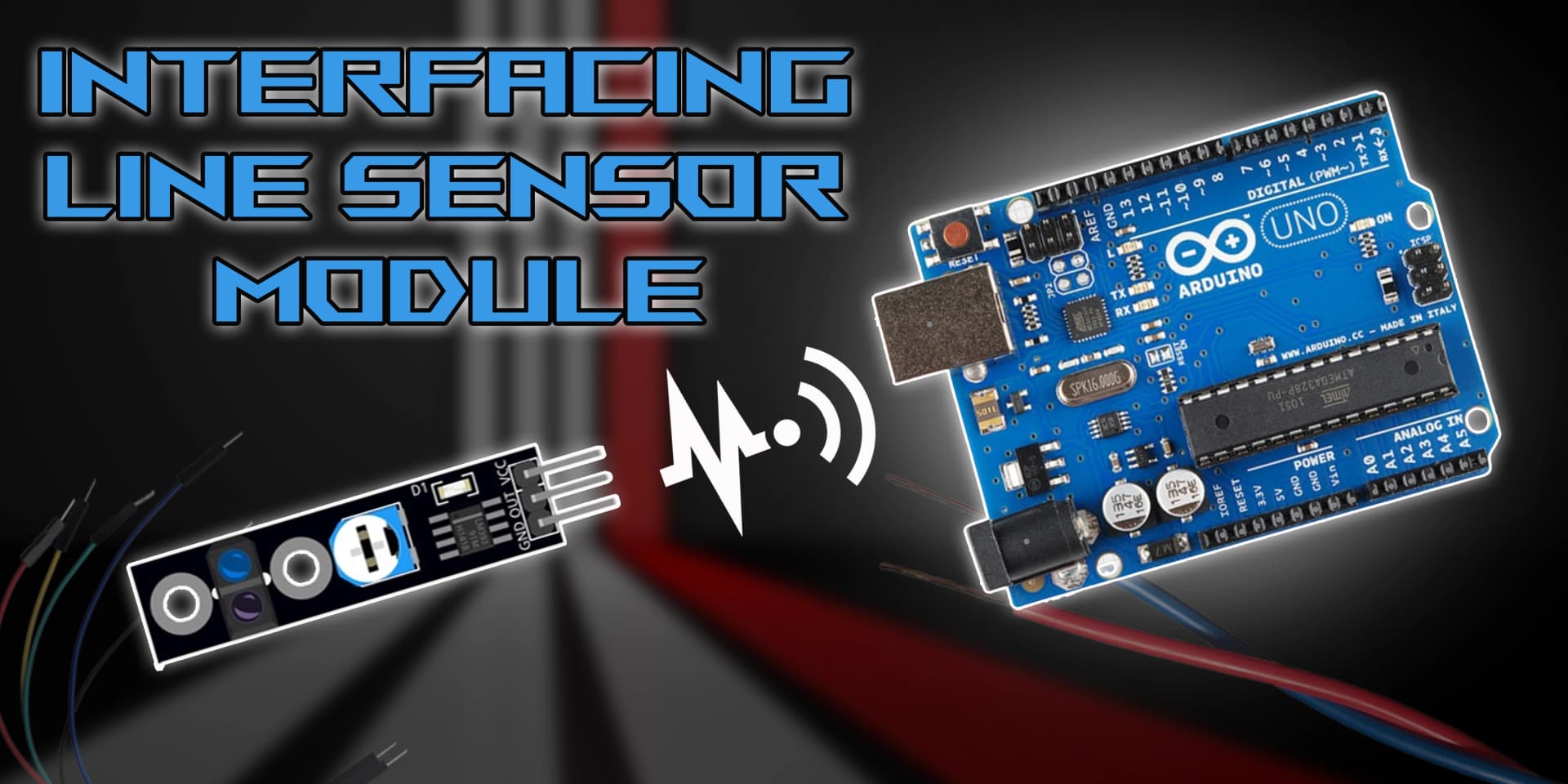 Interfacing Line Sensor Module with Arduino