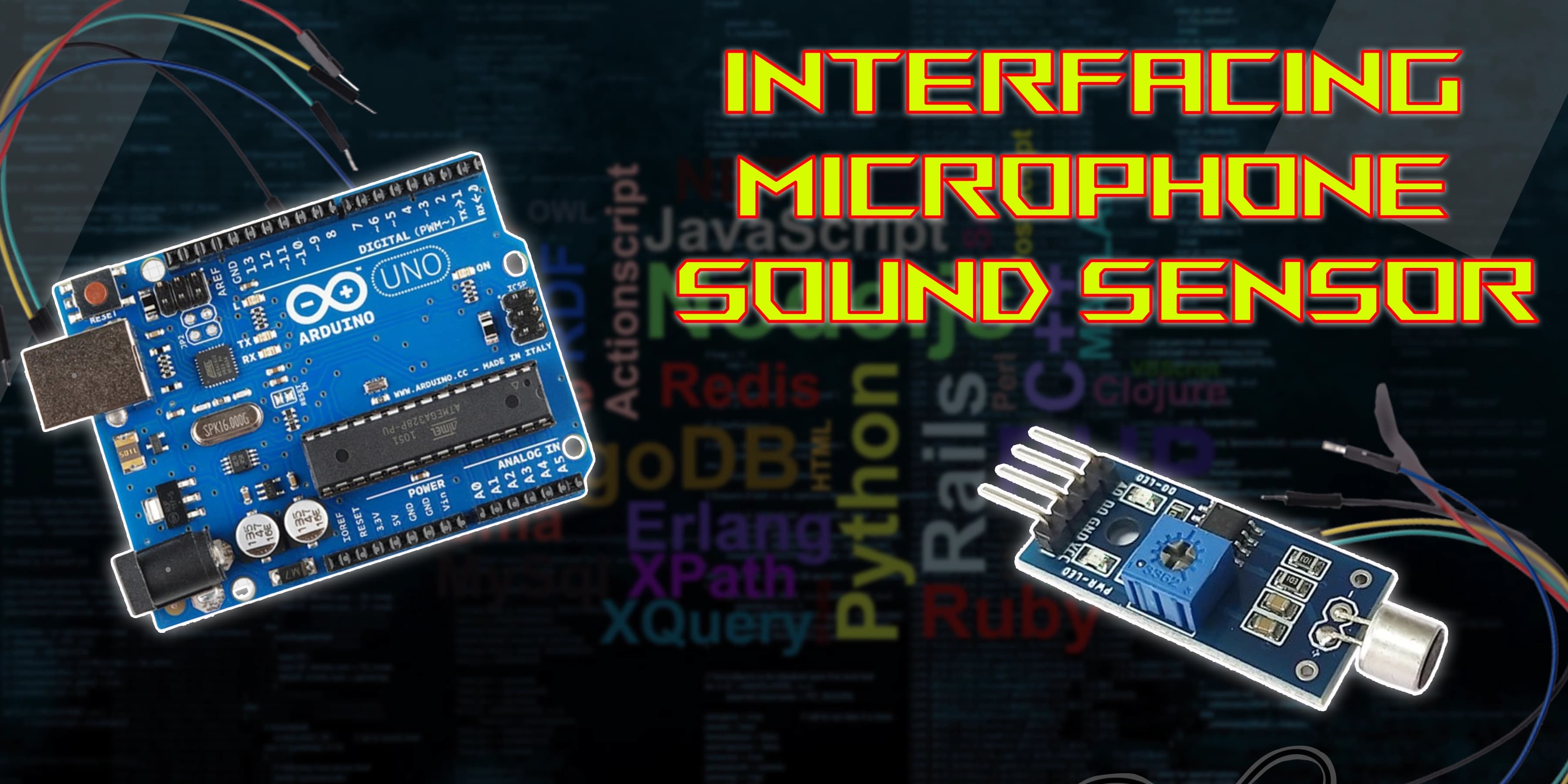 Interfacing Small Microphone Sound Detection Sensor Module with Arduino