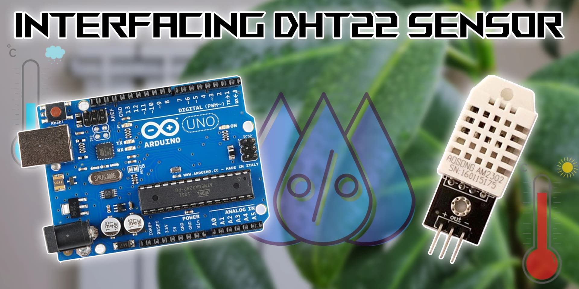 Interfacing DHT22 - Experiment Image