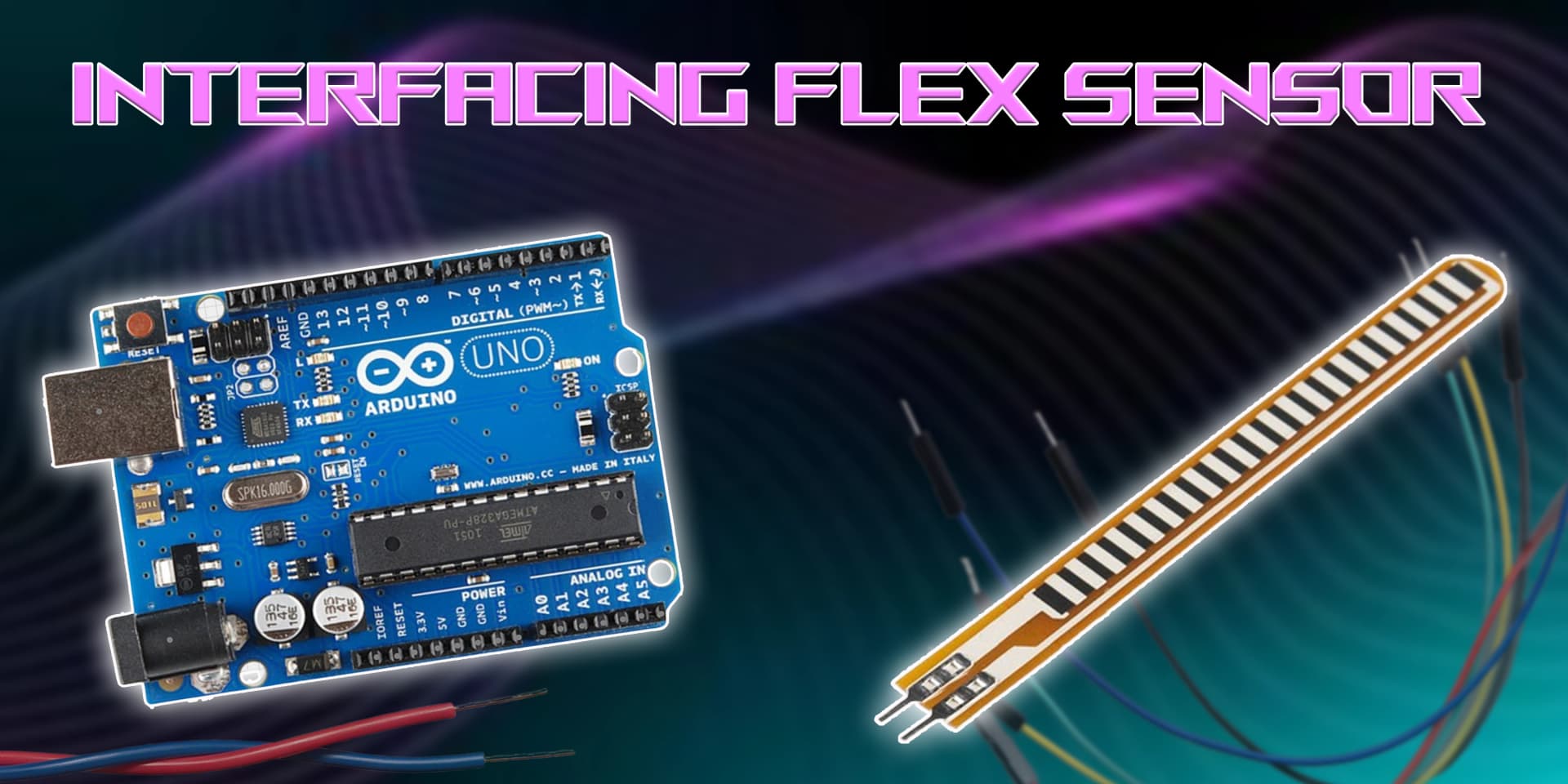 Interfacing Flex Sensor with Arduino
