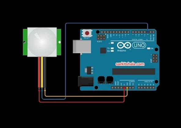 PIR Sensor Circuit Diagram