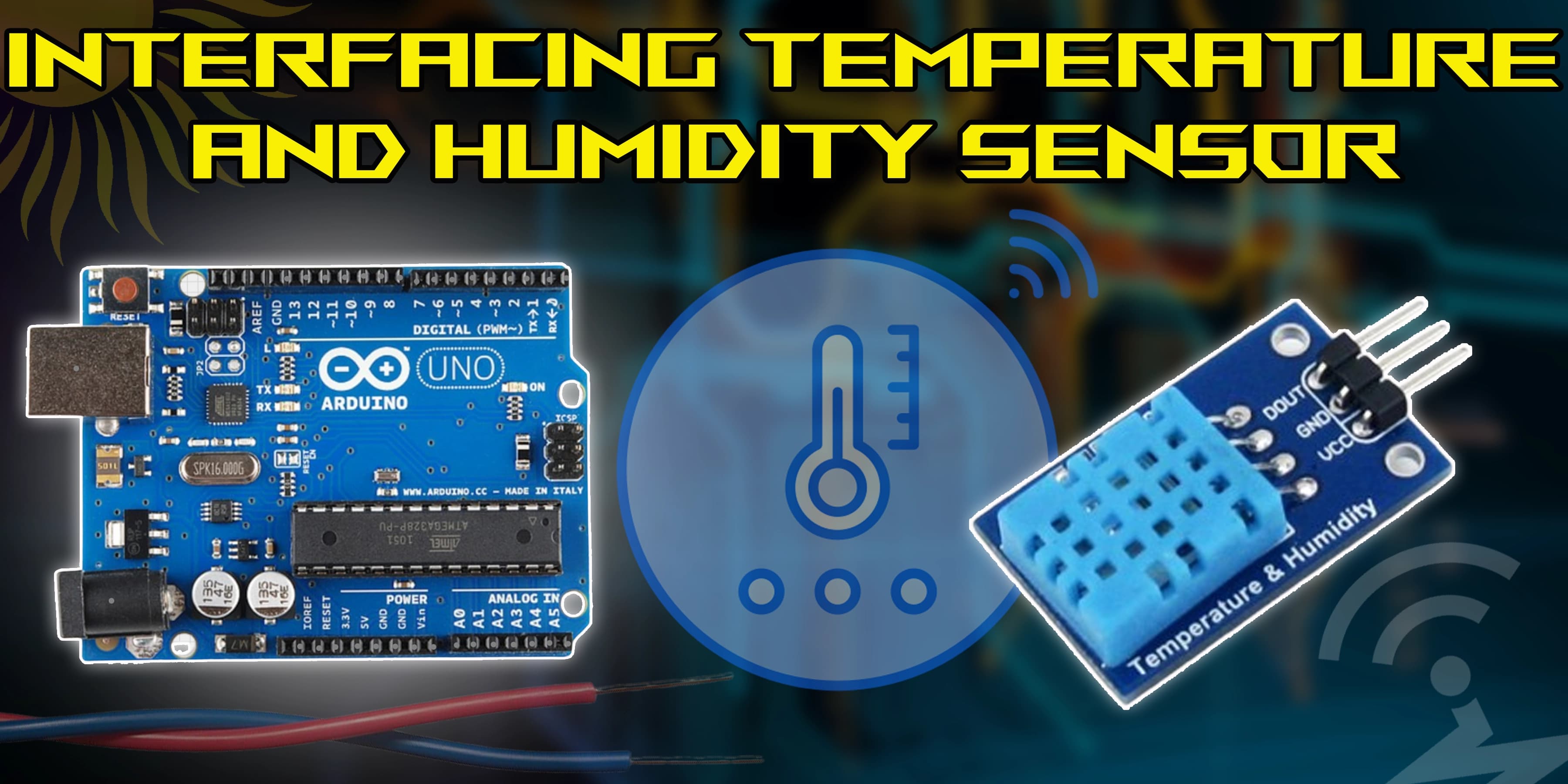 Interfacing Humidity Controller Module with Arduino