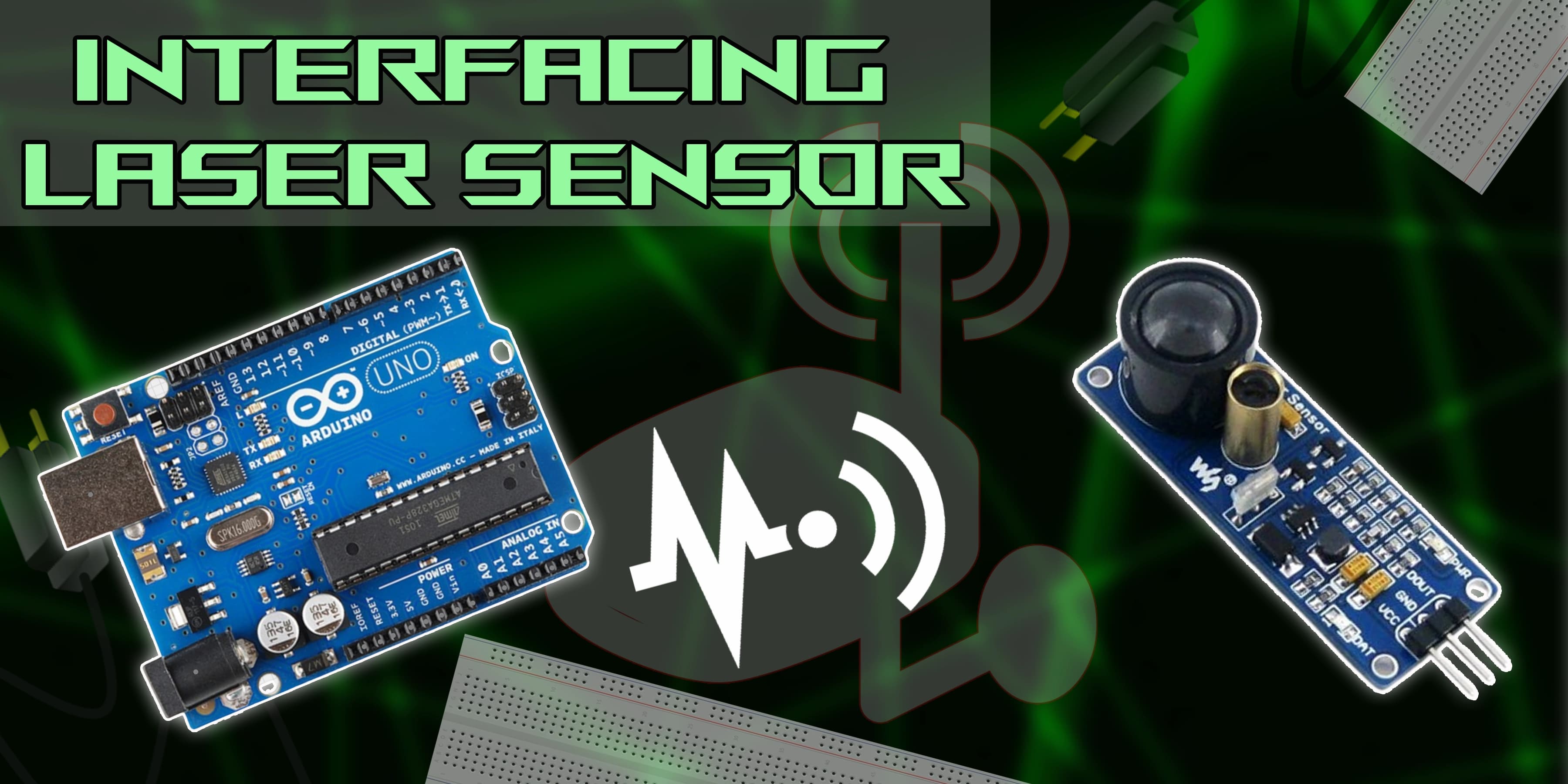 Interfacing Laser Sensor with Arduino