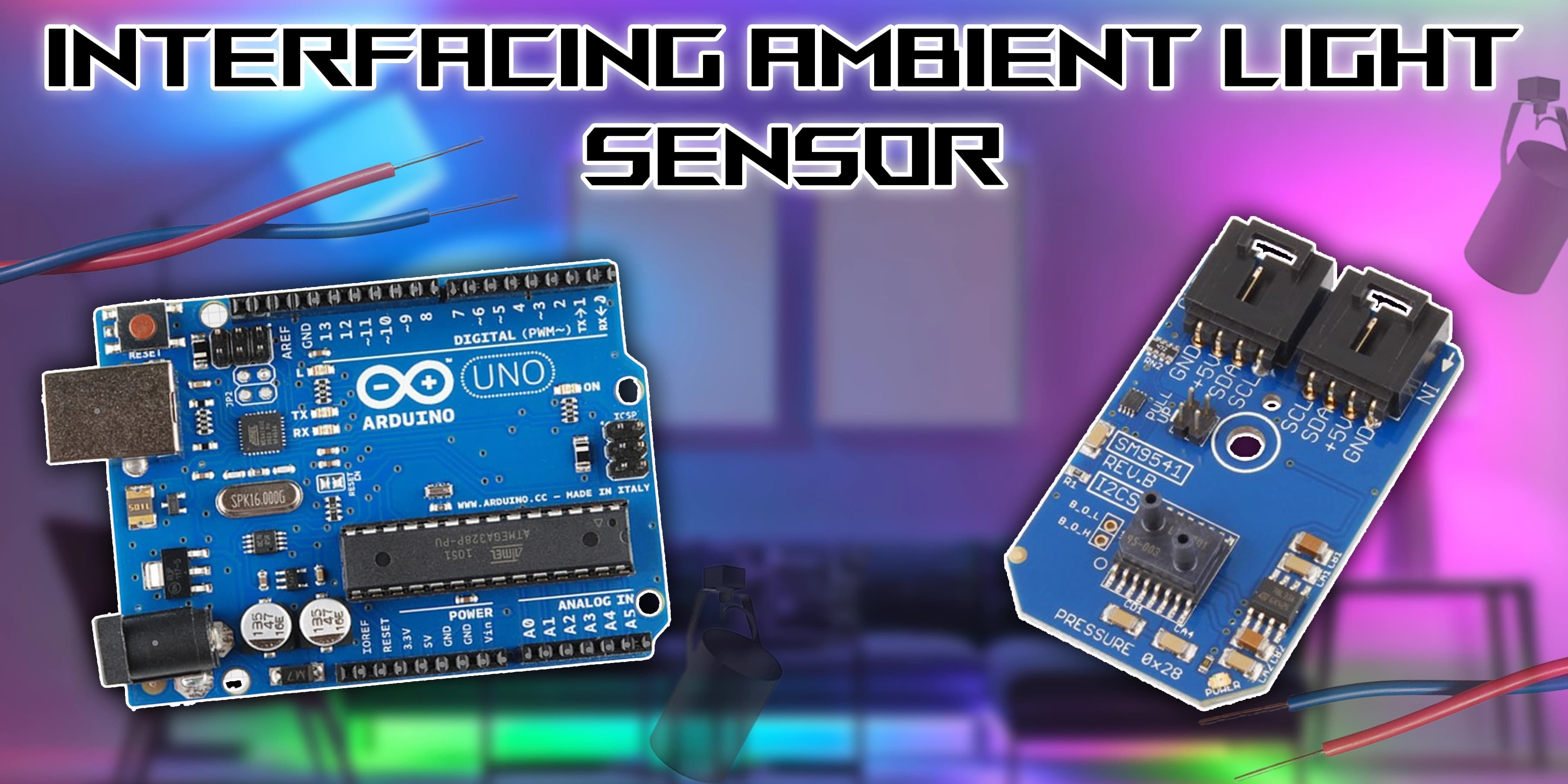 Interfacing Ambient Light Sensor with Arduino