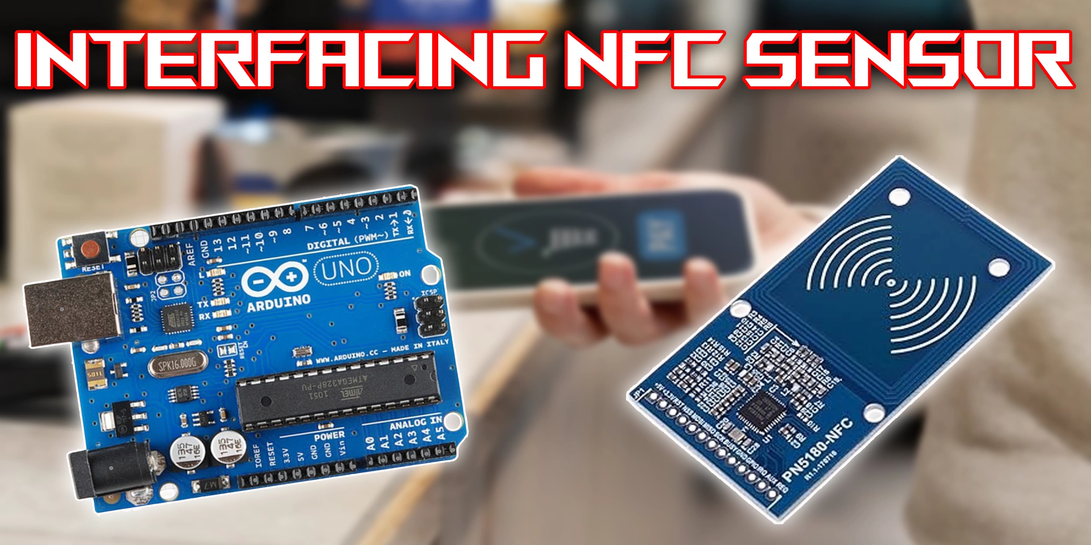 Interfacing NFC Module with Arduino