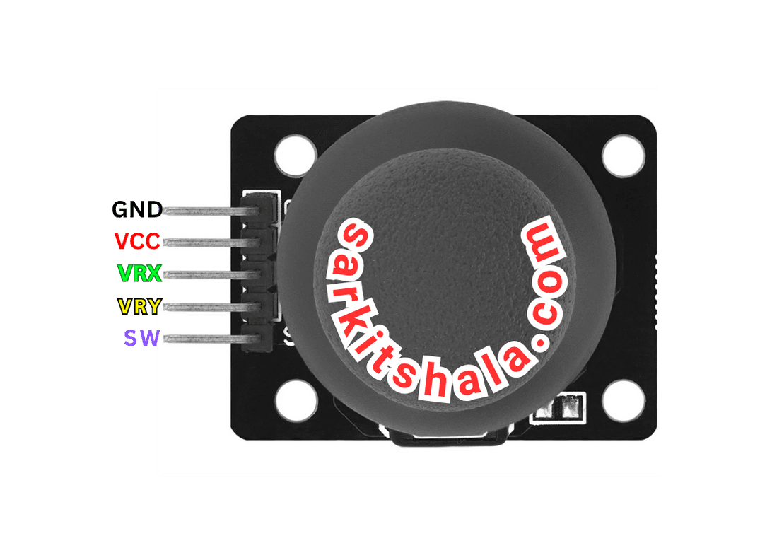 Interfacing Arduino with Joystick Module diagram